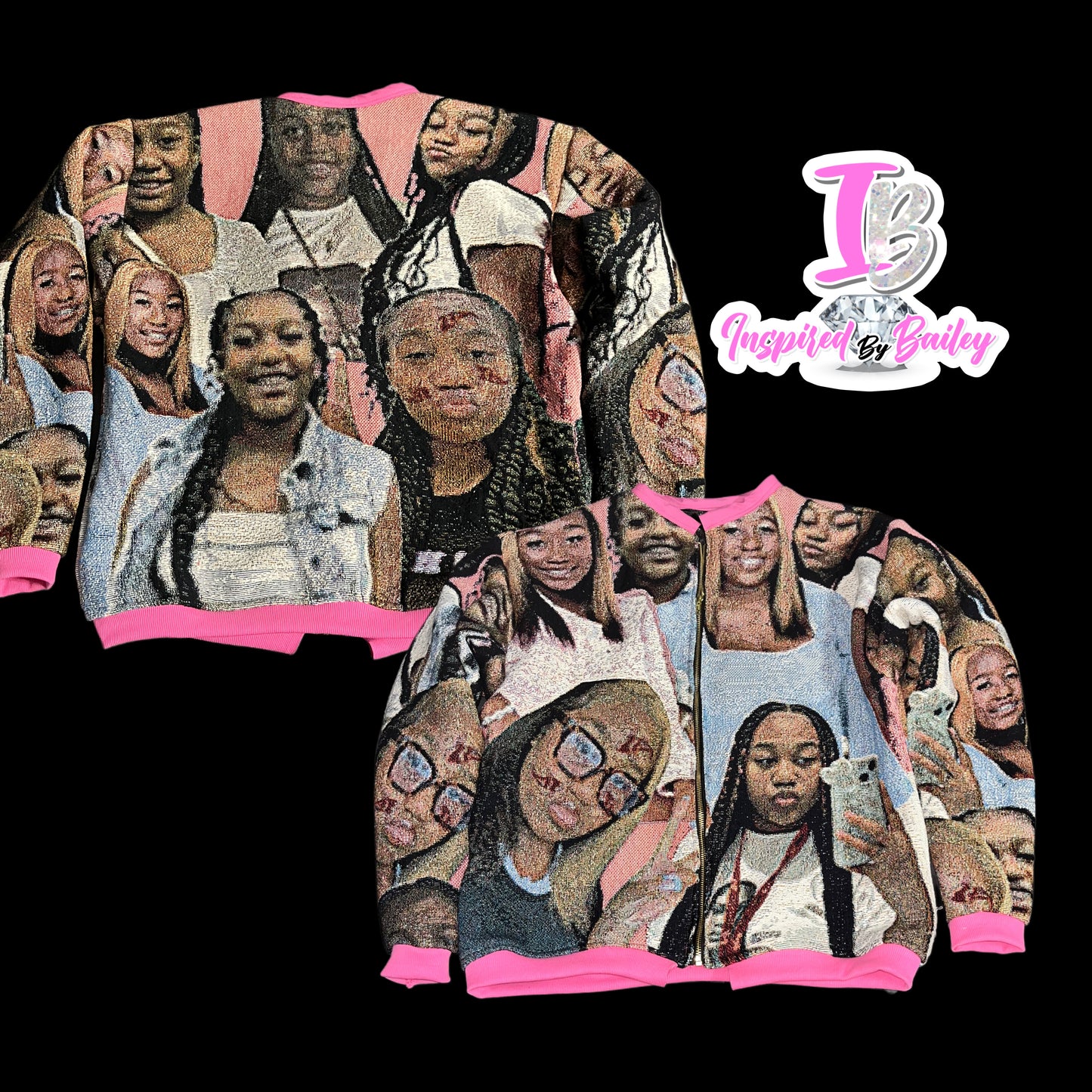Custom Tapestry Bomber Jacket