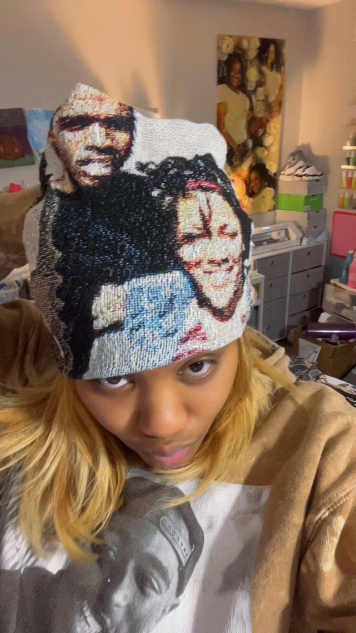 Custom Tapestry Beanie
