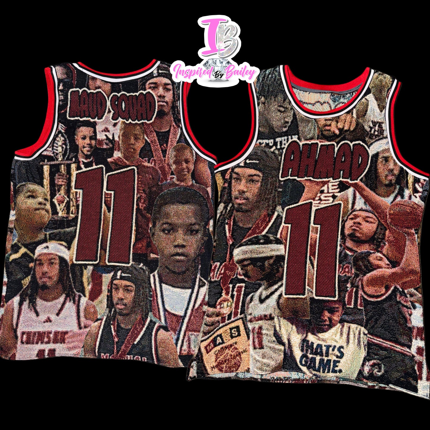 Custom Tapestry Basketball Jersey