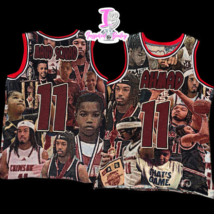 Custom Tapestry Basketball Jersey