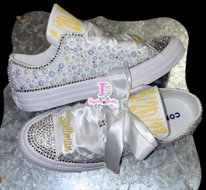 Fully Customized Converse shoes