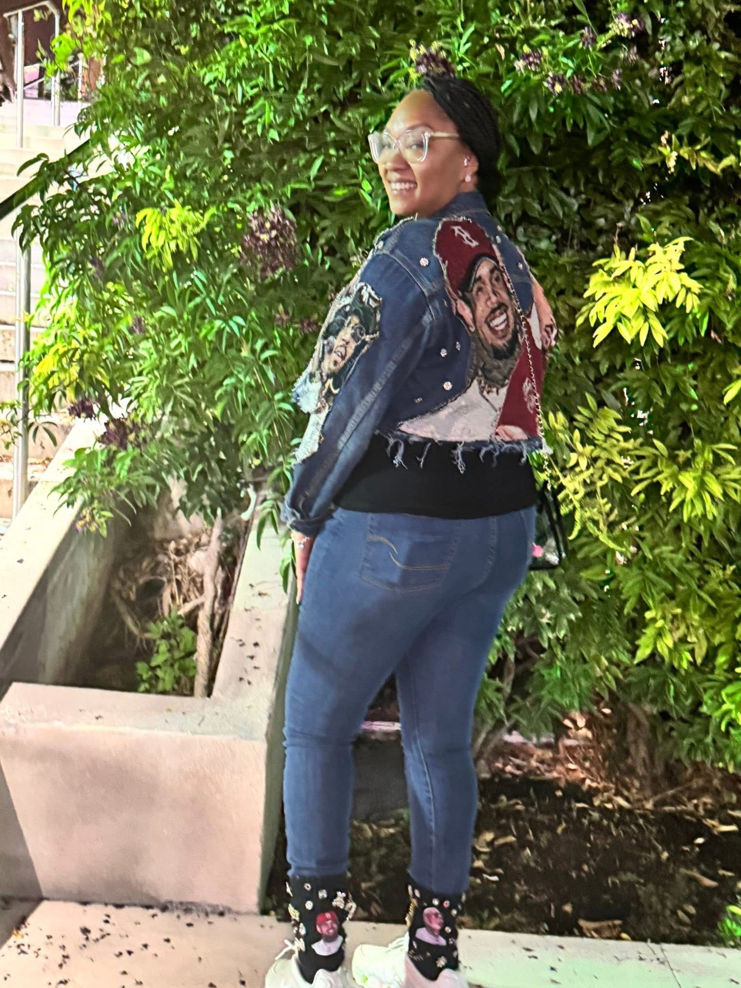 Jean jacket add Tapestry