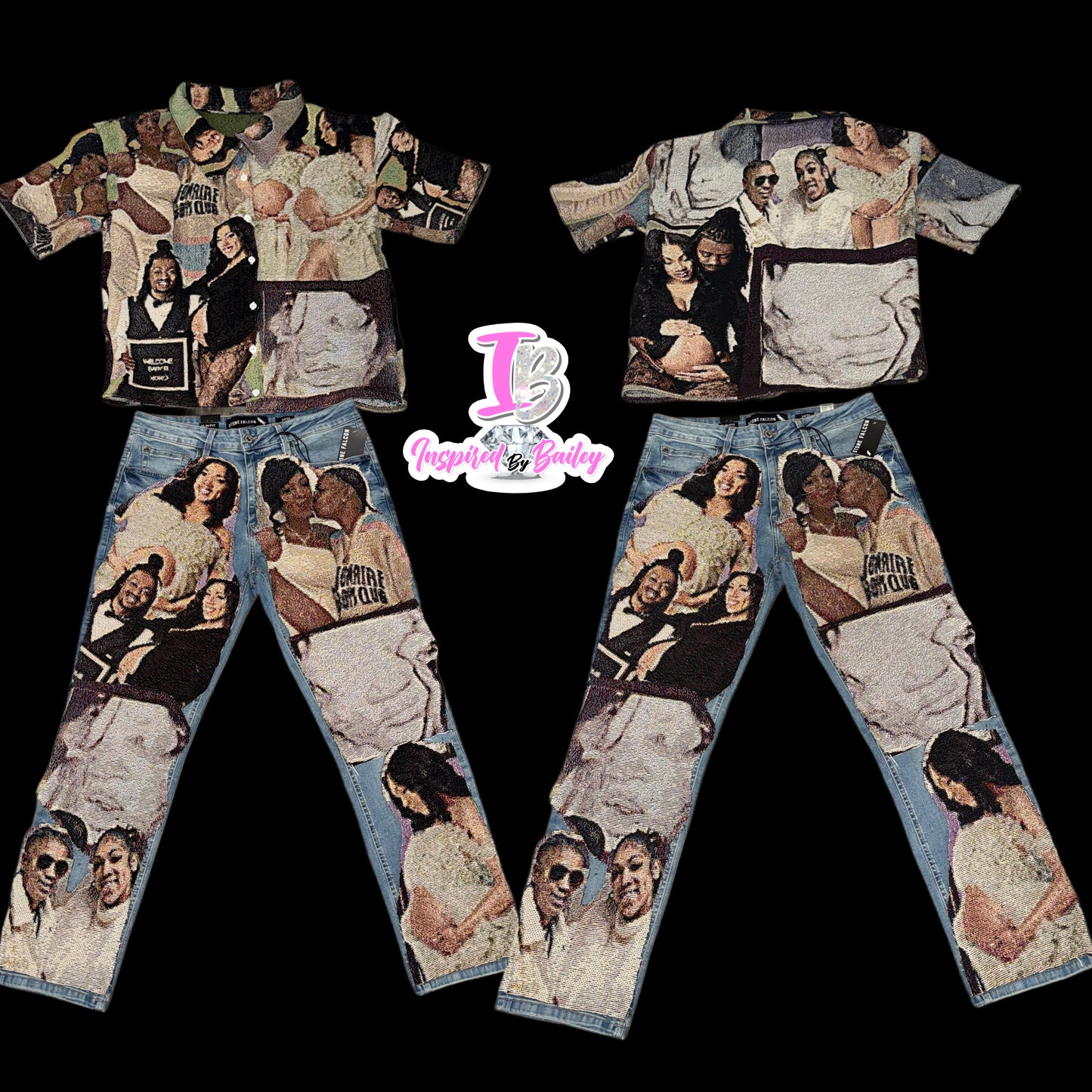 Tapestry button up