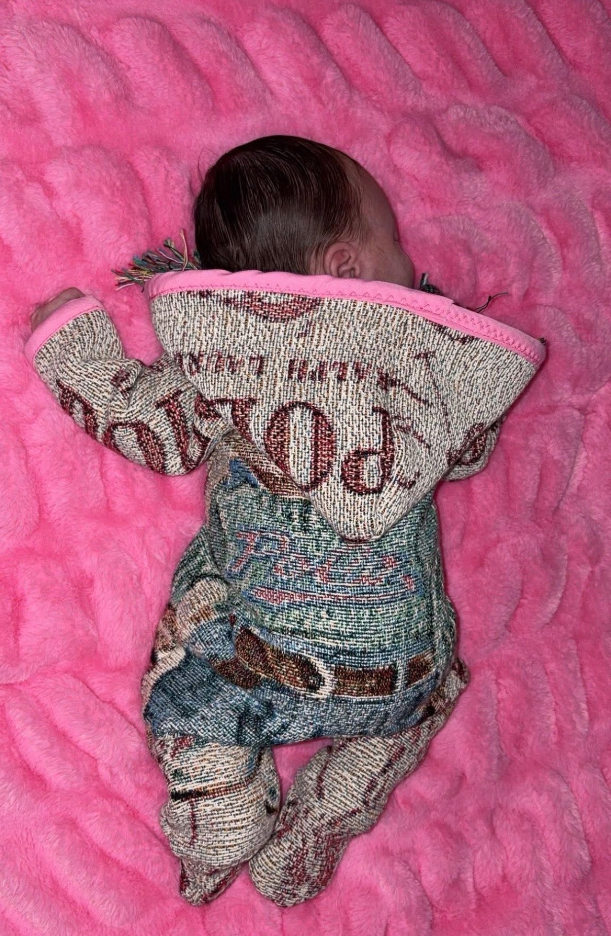 Tapestry baby one piece