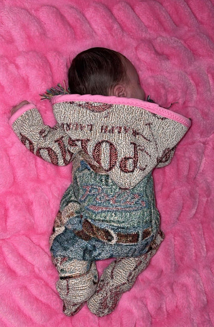 Tapestry baby one piece