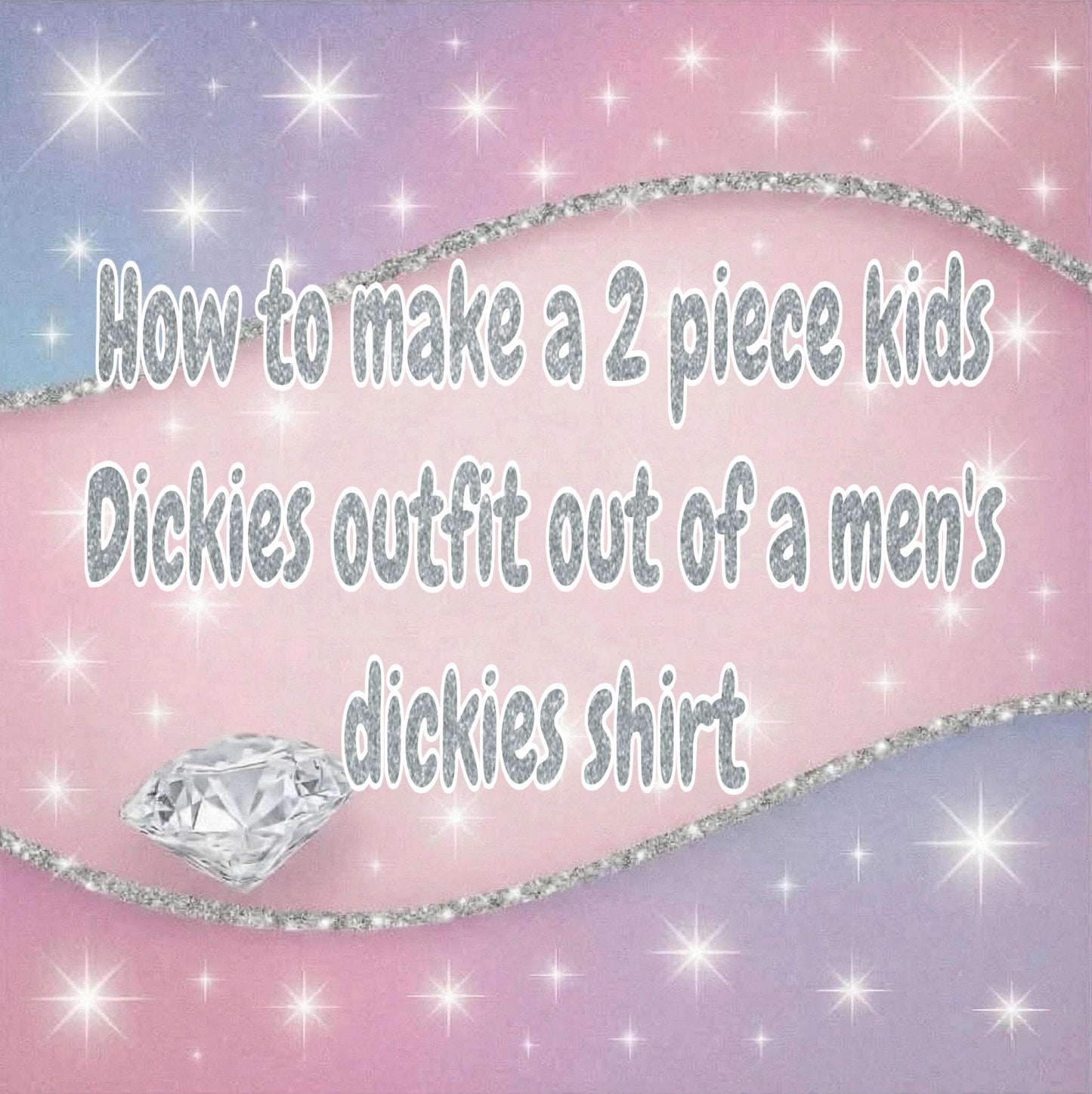 How to make a 2 piece Dickies set