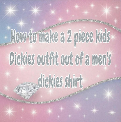 How to make a 2 piece Dickies set