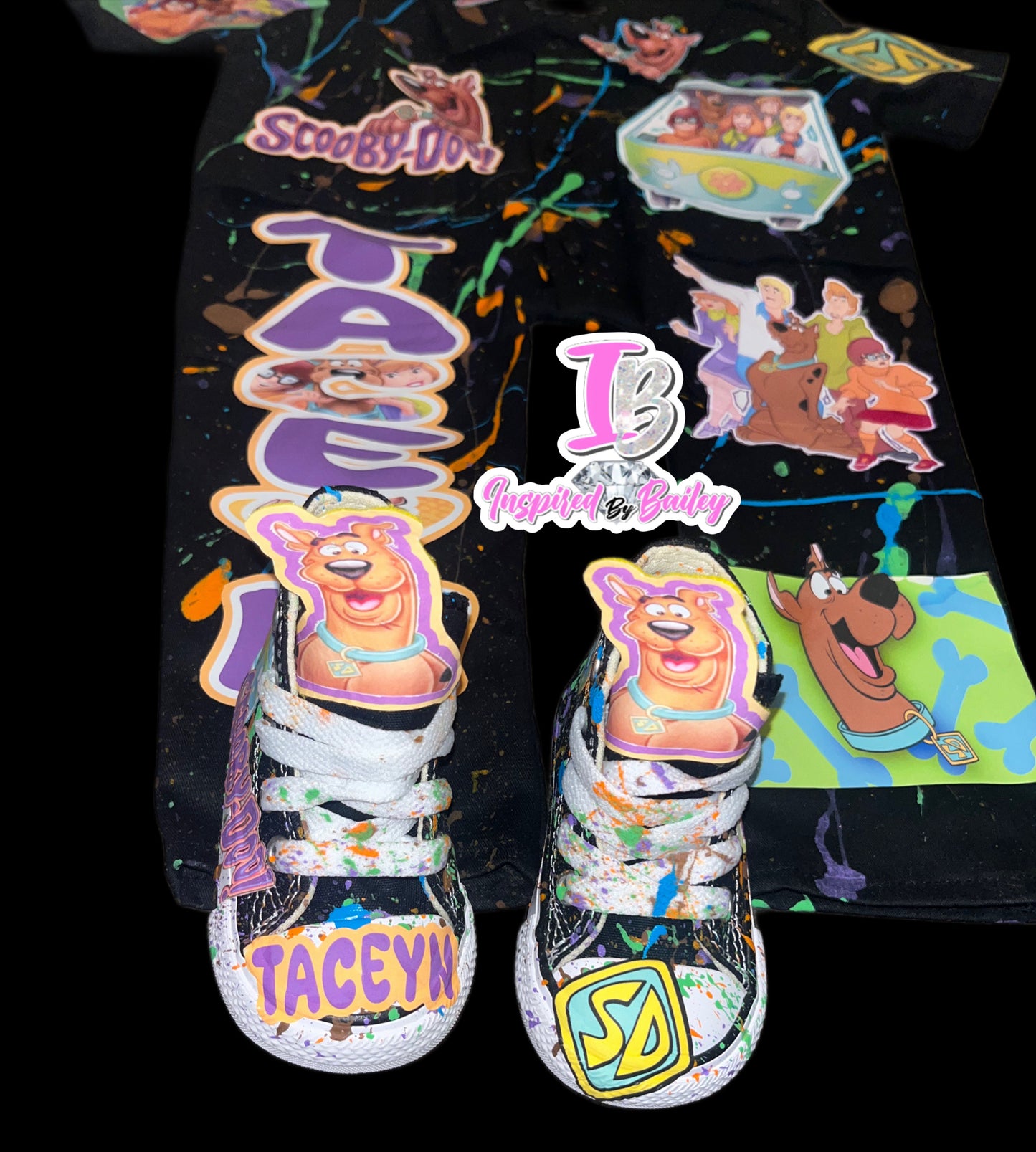 Fully Customized Converse shoes