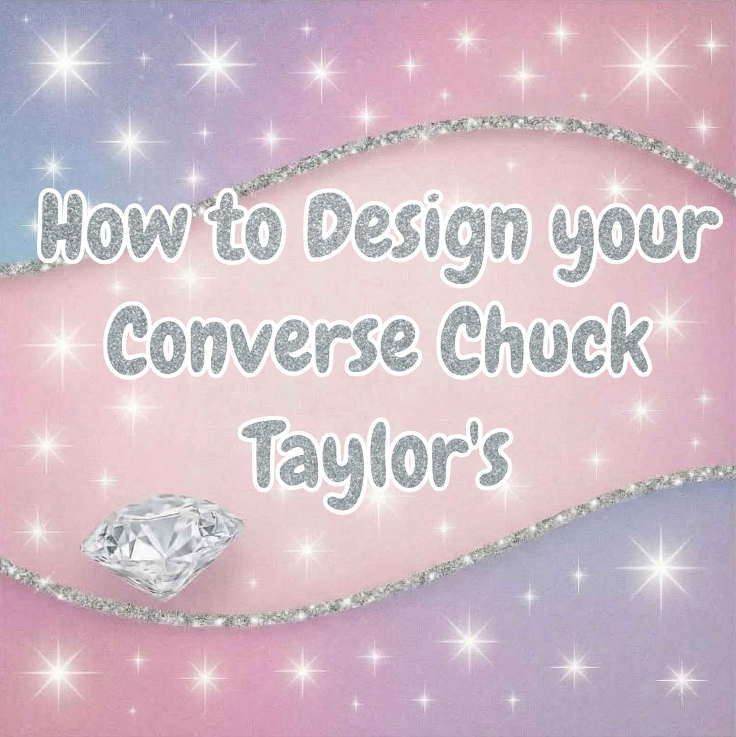 How to make custom converse shoes