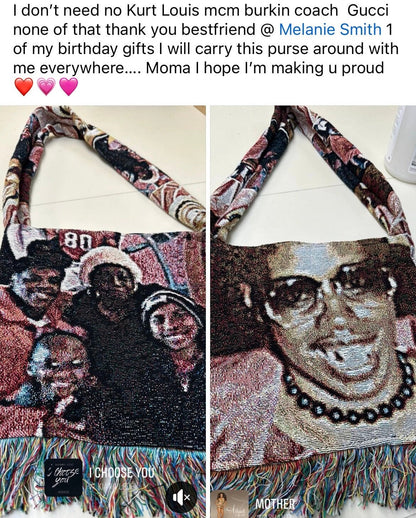 Custom Tapestry purse