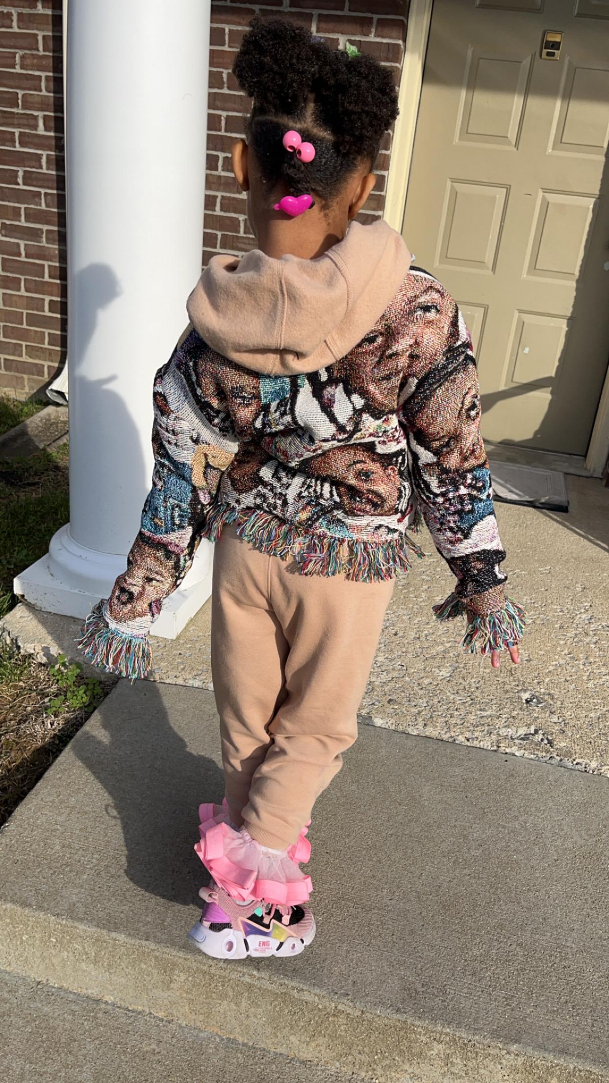 Custom Tapestry zip up Jacket