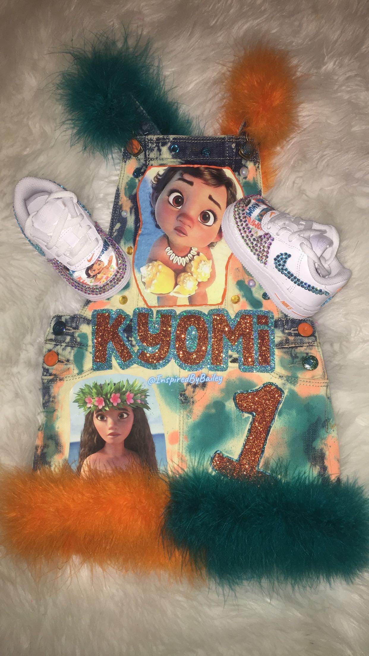 Customized Overalls Dress