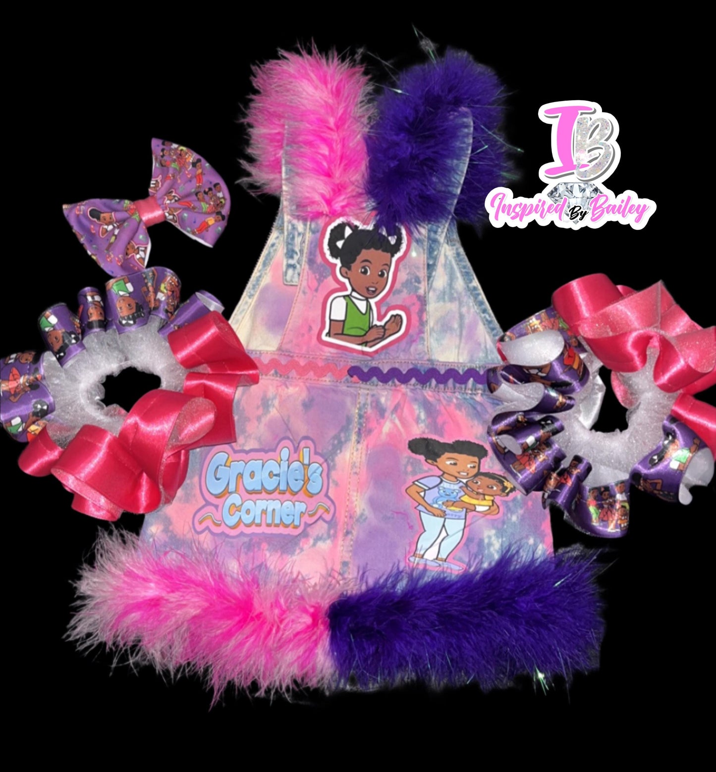 Customized Overalls Dress