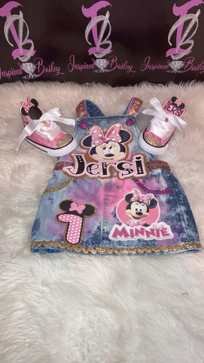 Customized Overalls Dress
