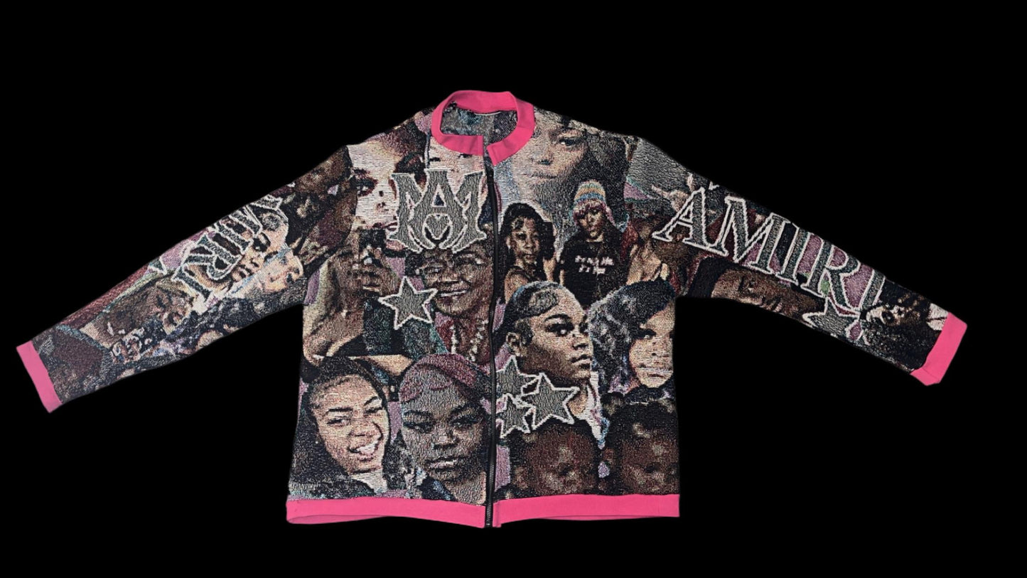 Custom Tapestry Bomber Jacket