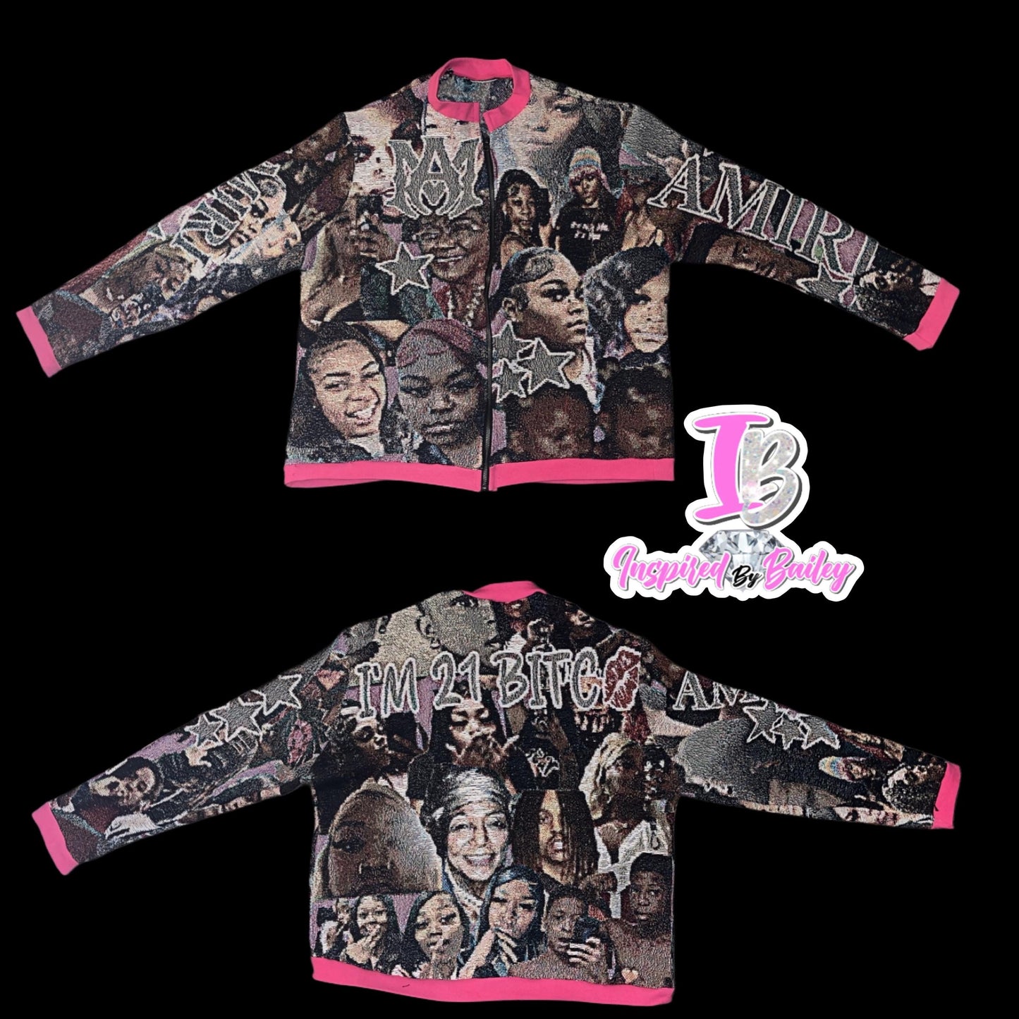 Custom Tapestry Bomber Jacket