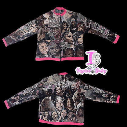 Custom Tapestry Bomber Jacket