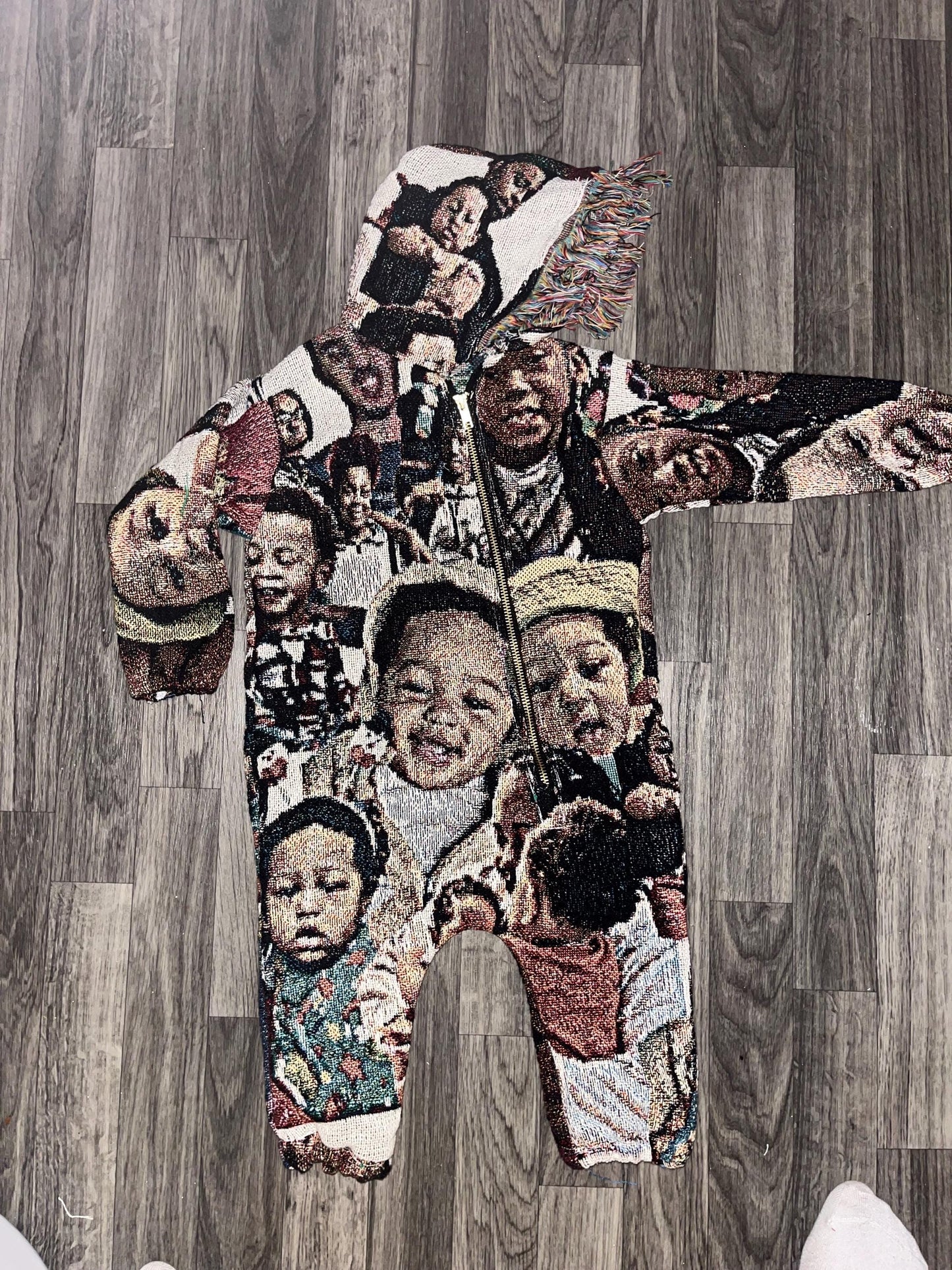 Tapestry baby one piece