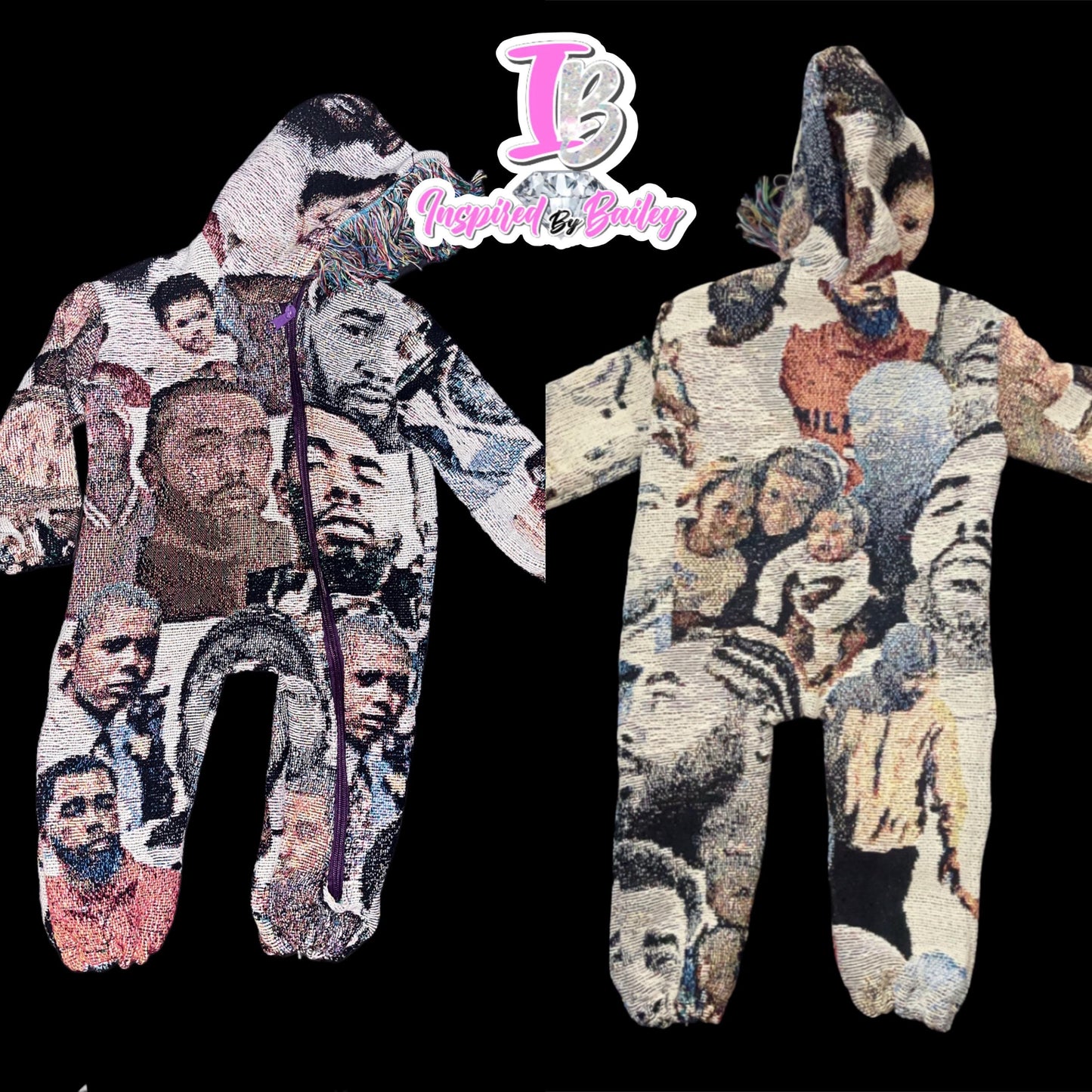 Tapestry baby one piece