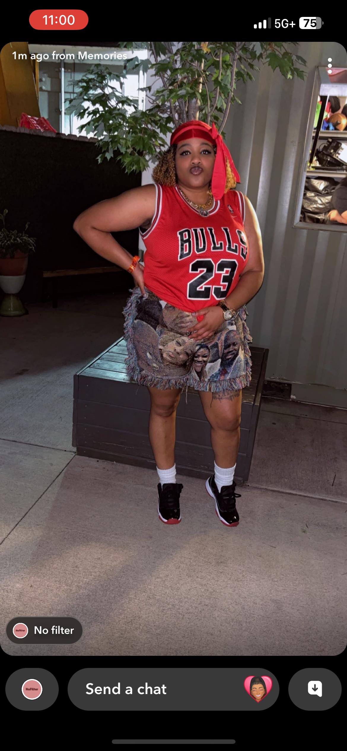 Custom Tapestry Shorts bucket hat sold separately