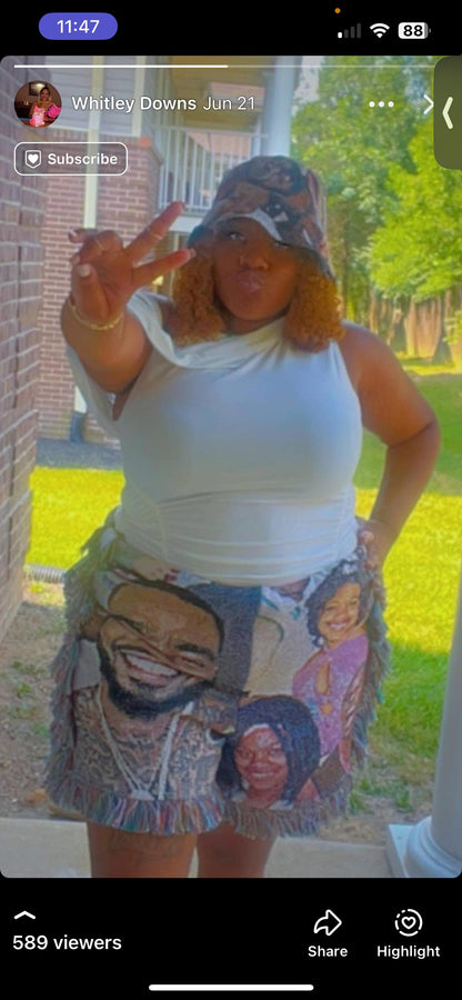 Custom Tapestry Bucket hat only