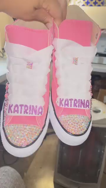 Fully Customized Converse shoes