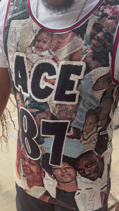 Custom Tapestry Basketball Jersey