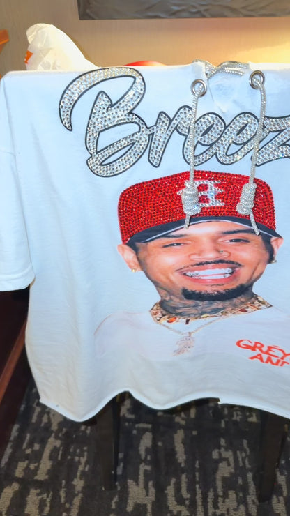 Custom Bling Tee Shirt
